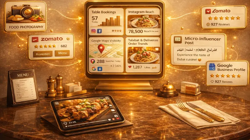 Restaurant Marketing Dubai: The F&B Guide to Filling Tables in 2026