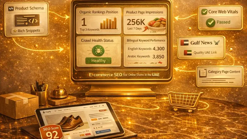 E-commerce SEO Dubai: How to Rank Your Online Store in UAE Search