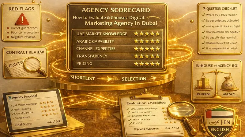 Best Digital Marketing Agency in Dubai: How to Choose the Right One for Your Business