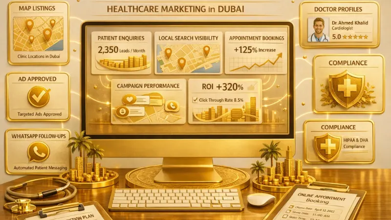 Healthcare Marketing in Dubai: How Clinics and Hospitals Win Patients Online