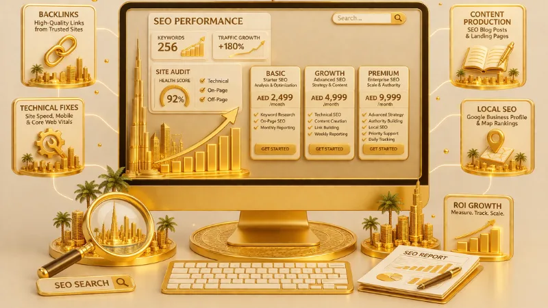 How Much Does SEO Cost in Dubai? (2026 Pricing Guide)