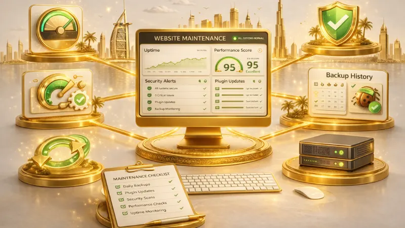 Website Maintenance Dubai: Cost, What's Included & When You Need It